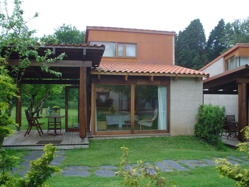 Bungalow Camping Los Manzanos Santa Cruz de Oleiros Oda fotoğraf