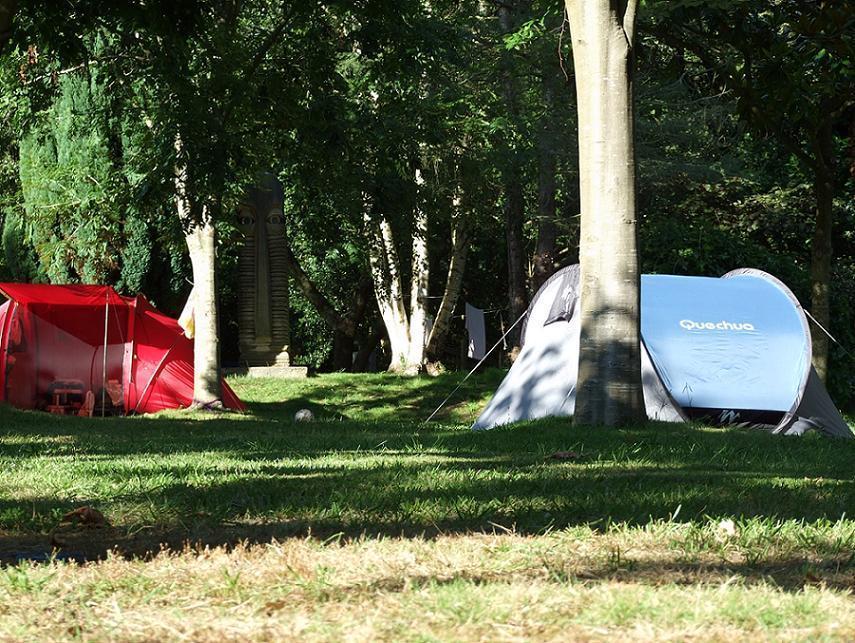 Bungalow Camping Los Manzanos Santa Cruz de Oleiros Dış mekan fotoğraf
