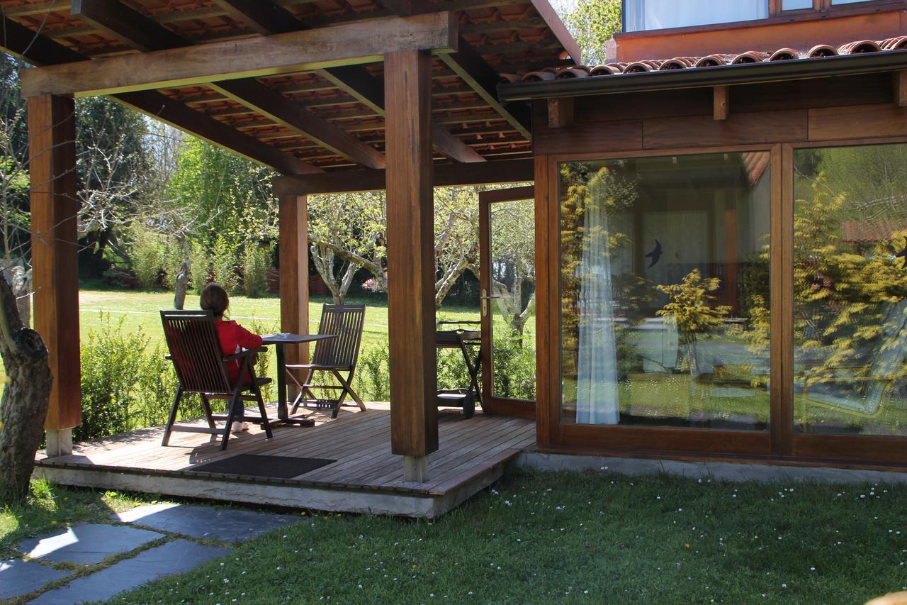 Bungalow Camping Los Manzanos Santa Cruz de Oleiros Dış mekan fotoğraf